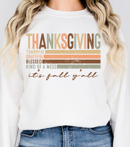 Thanksgiving, Grateful, Blessed