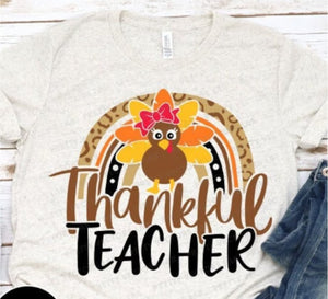 Thankful Teacher Turkey