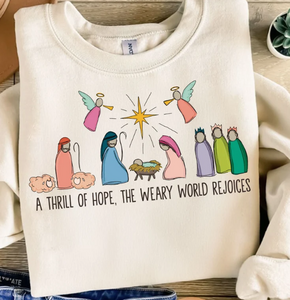A Thrill of Hope, The Weary World Rejoices