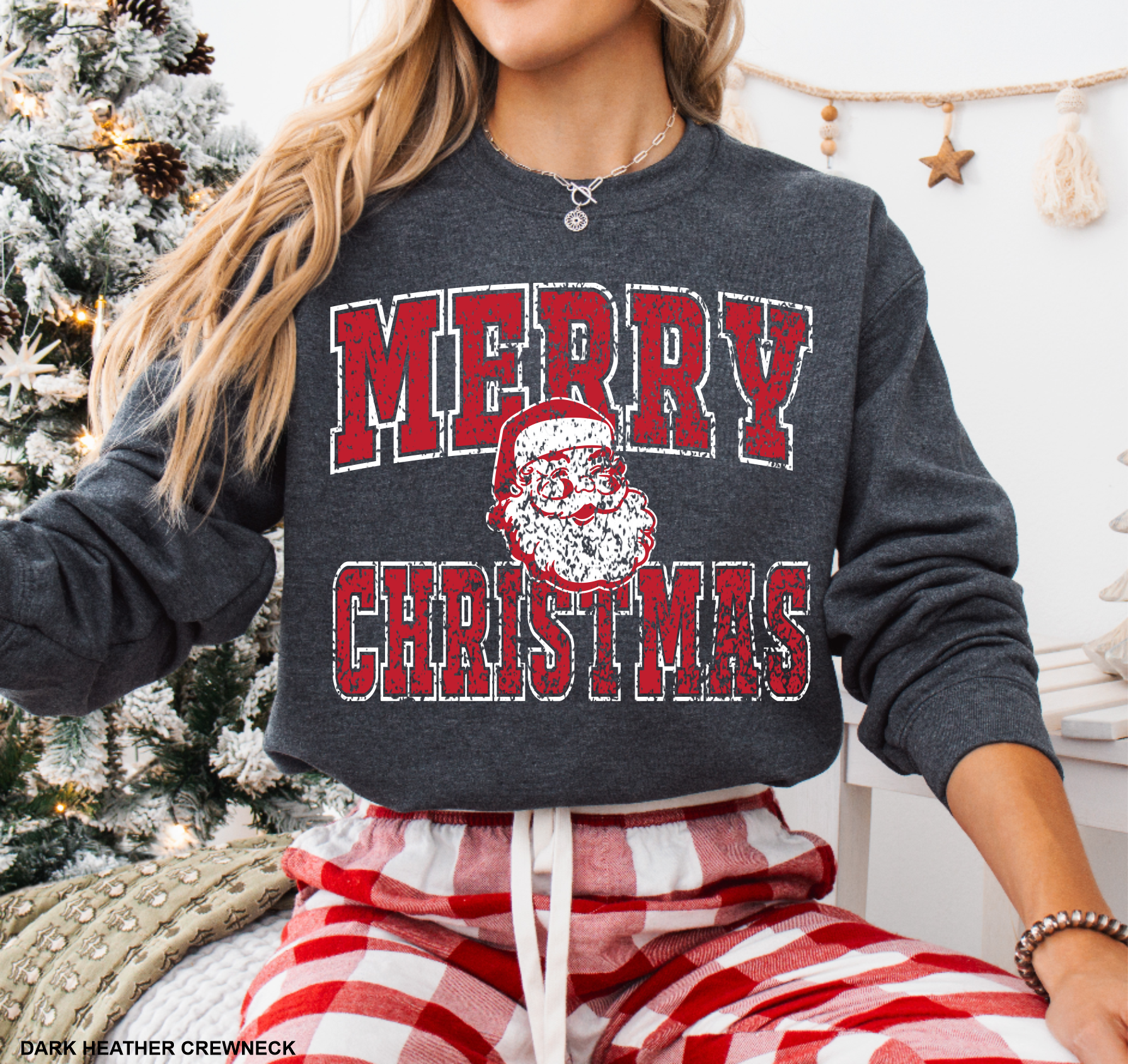 Merry Christmas Distressed
