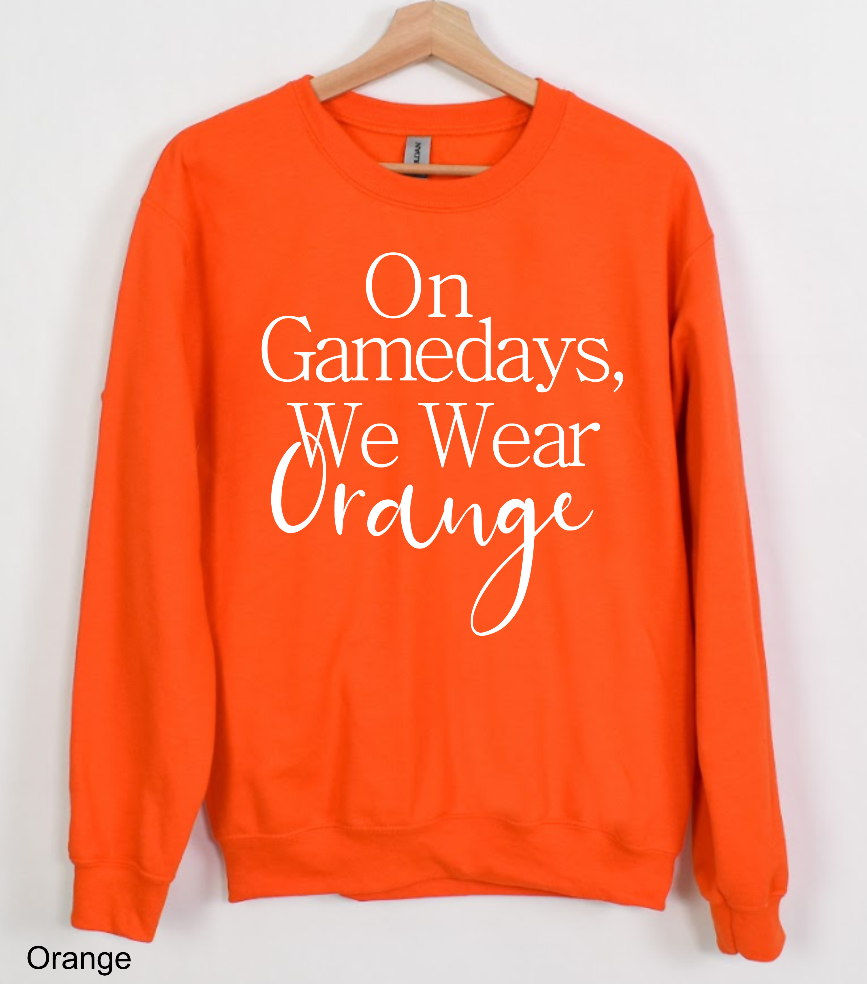 On Gamedays We Wear Orange
