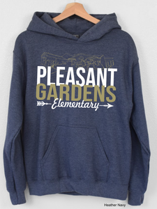 PG School Silhouette - Heather Navy