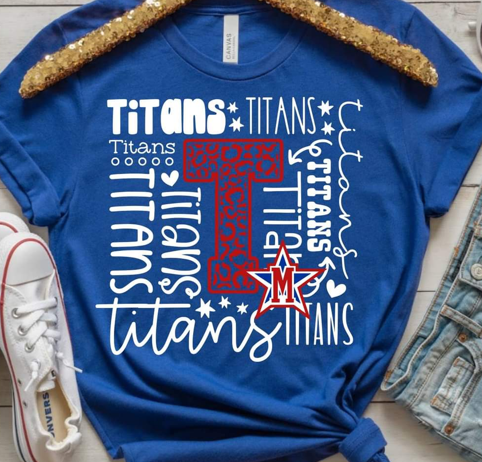 Titans Typography New