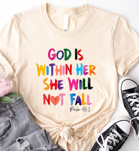 God Is Within Her She Will Not Fall