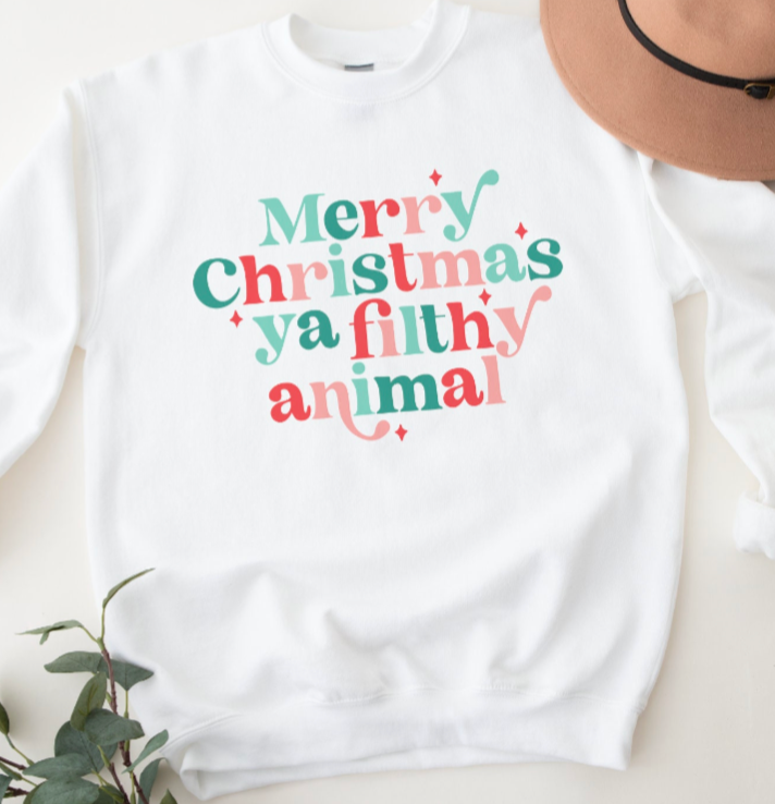 Merry Christmas Ya Filthy Animal