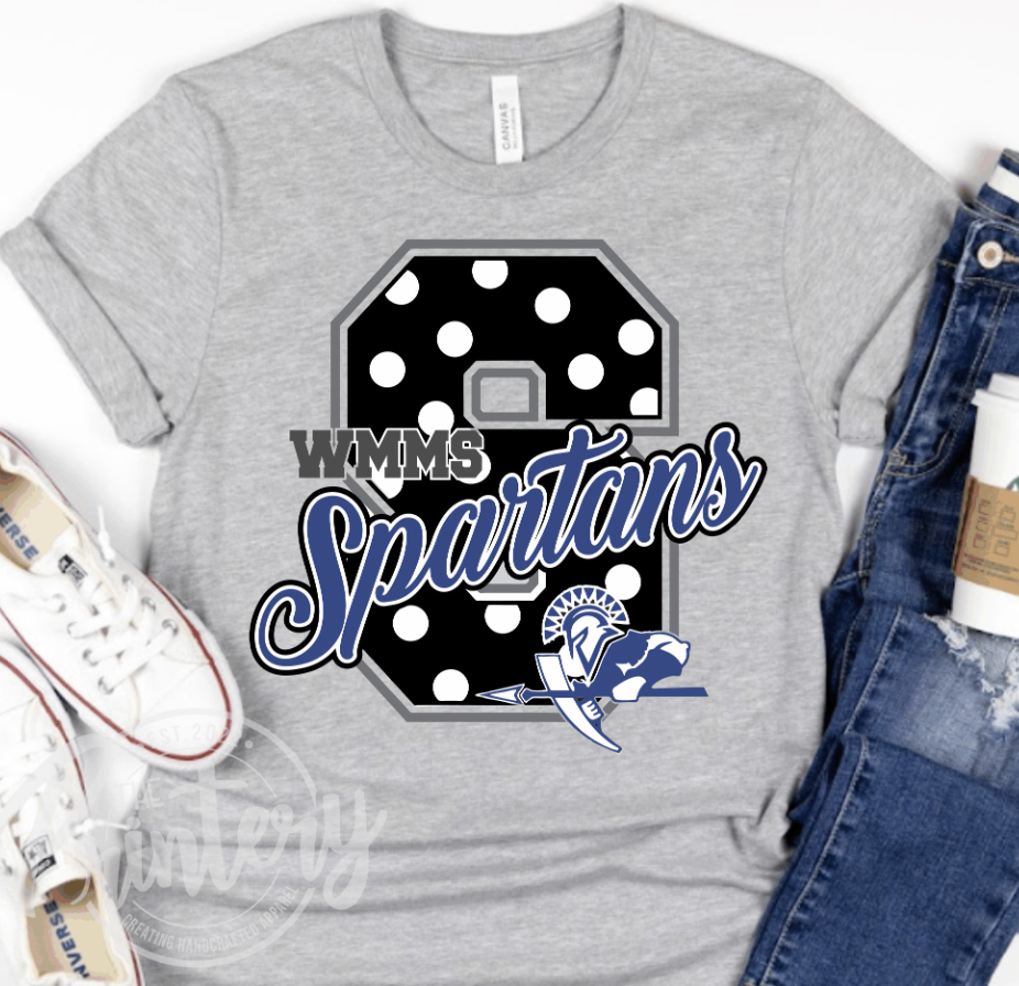 Spartan Polka Dot