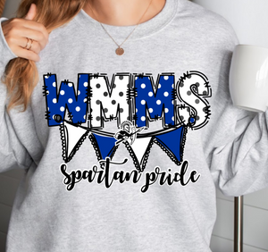 WMMS Spartan Pride - Polka Dots