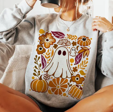 Boho Ghost Floral