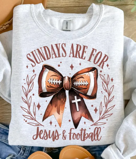 Sundays are for Jesus and Football