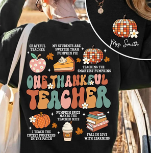 Thankful Teacher (Personalized)