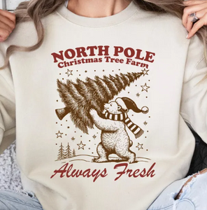 Polar Bear North Pole Tree Farm