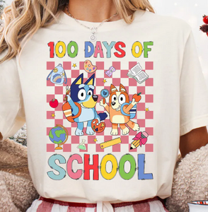 100 Days pf School Retro (Natural)