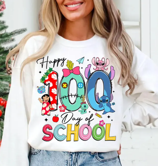 100 Days of School Aloha