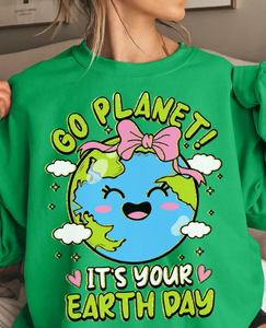 Go Planet, It's Your Earth Day! Green