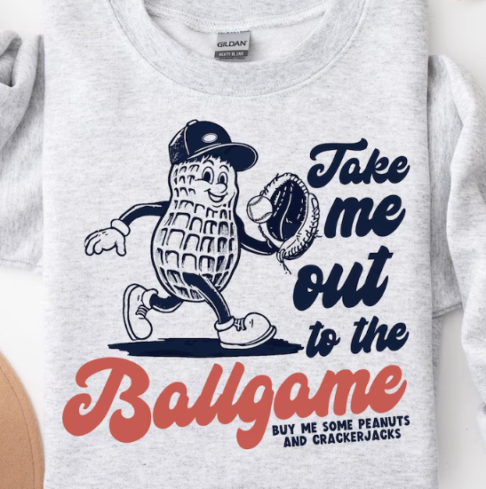 Take Me Out to the Ballgame - Peanut (Ash Gray)