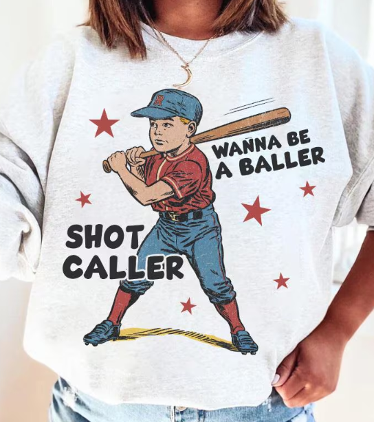 Wanna Be a Baller, Shot Caller - White