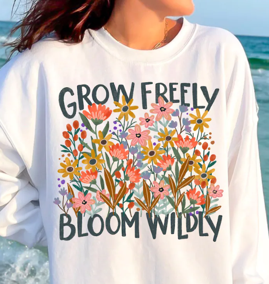 Grow Freely, Bloom Wildly