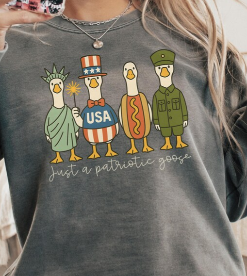 Just a Patriotic Goose
