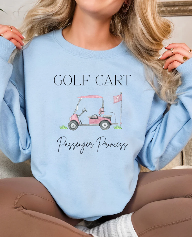 Golf Cart Passenger Princess