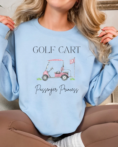 Golf Cart Passenger Princess