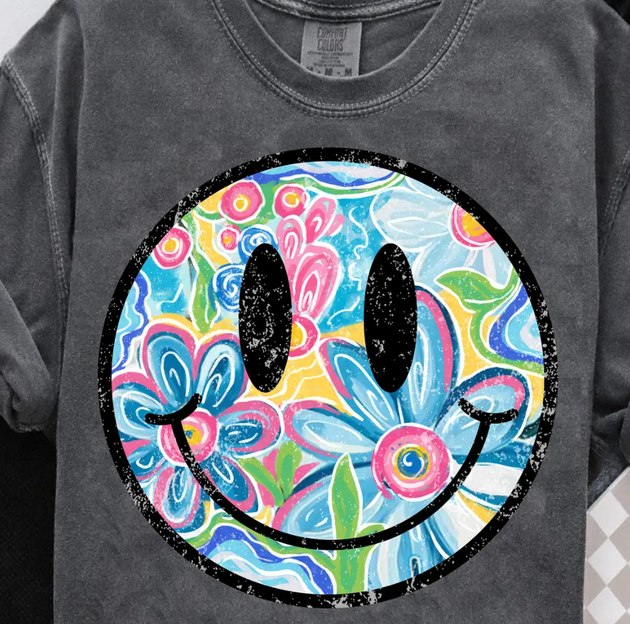 Floral Summer Smiley