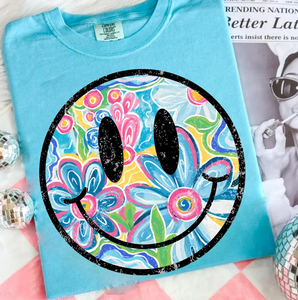 Floral Summer Smiley