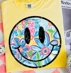 Floral Summer Smiley