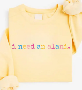 I Need An Alani