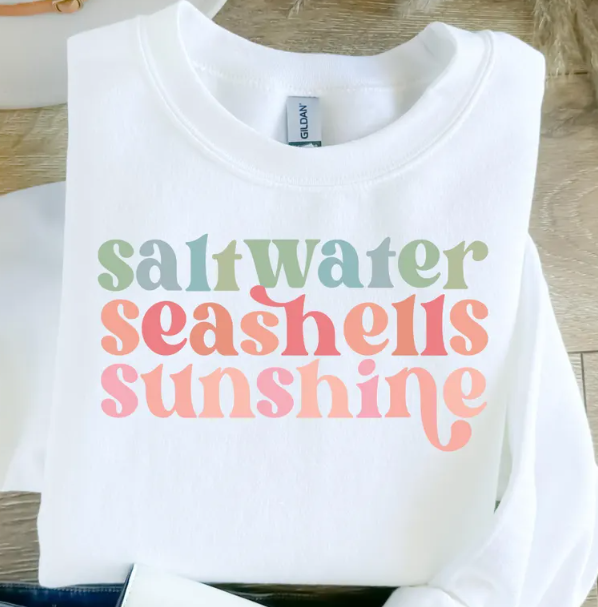 Saltwater, Seashells, Sunshine