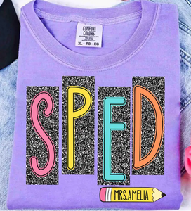 SPED - personalized