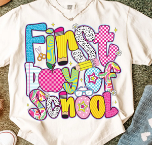 First Day of School - Natural