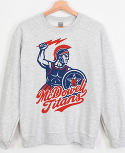 Retro Vintage McDowell Titans