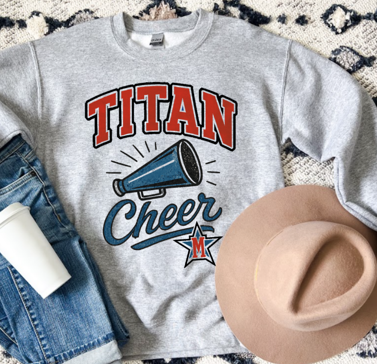 Retro Vintage Titan Cheer