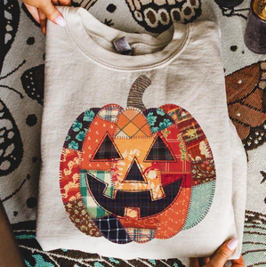 Pumpkin Faux Patch