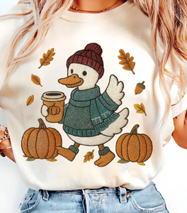 Fall Goosey Faux Patch