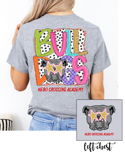 Nebo Crossing Academy Preppy Mascot - Sport Gray