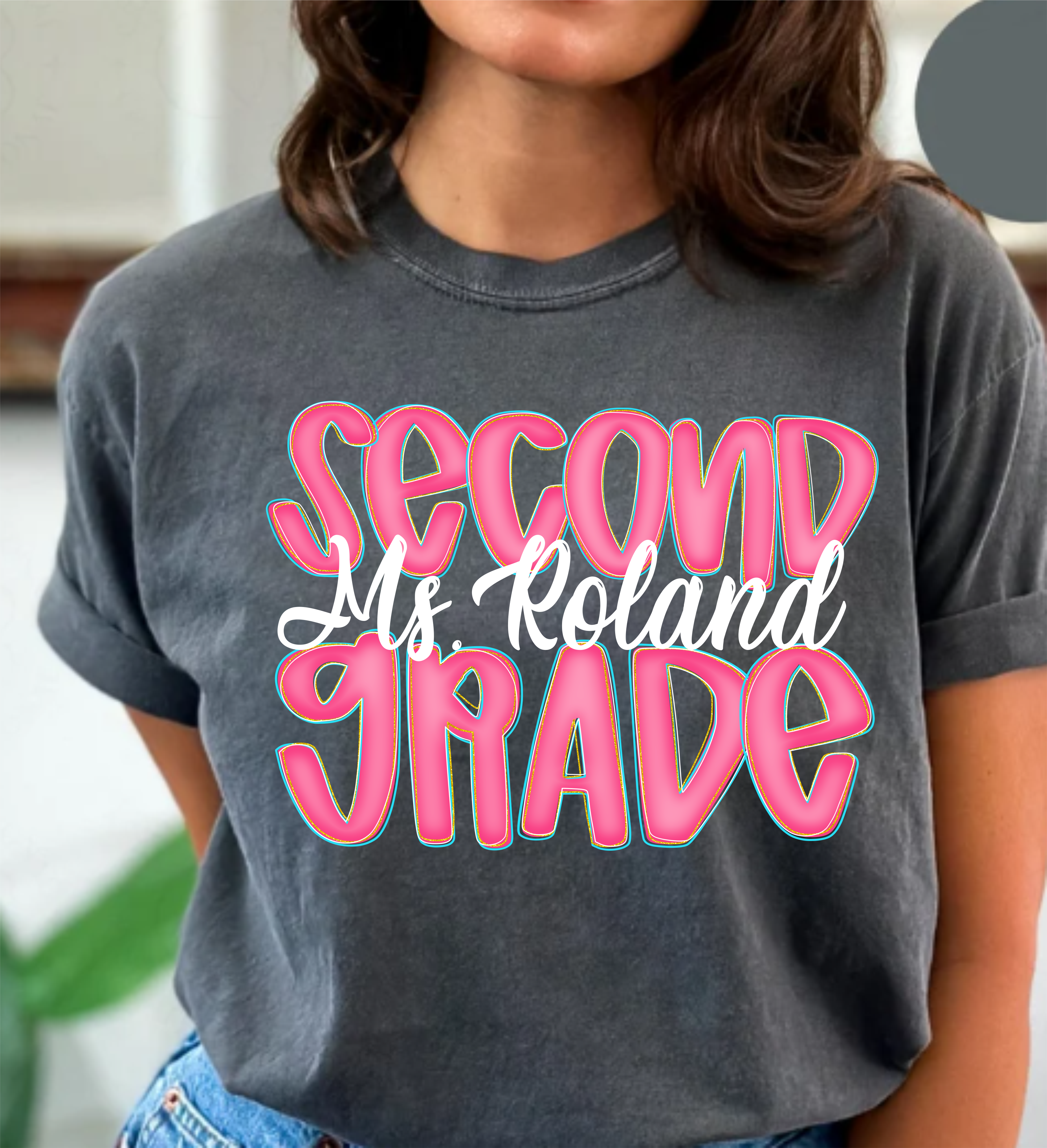 Preppy Grade/Name Tee