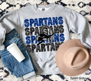 Spartans Glitter