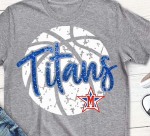 Titan Glitter Basketball