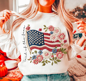 Preppy America ( Faux Embroidery)
