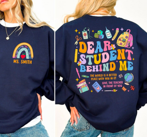 Dear Student Behind Me