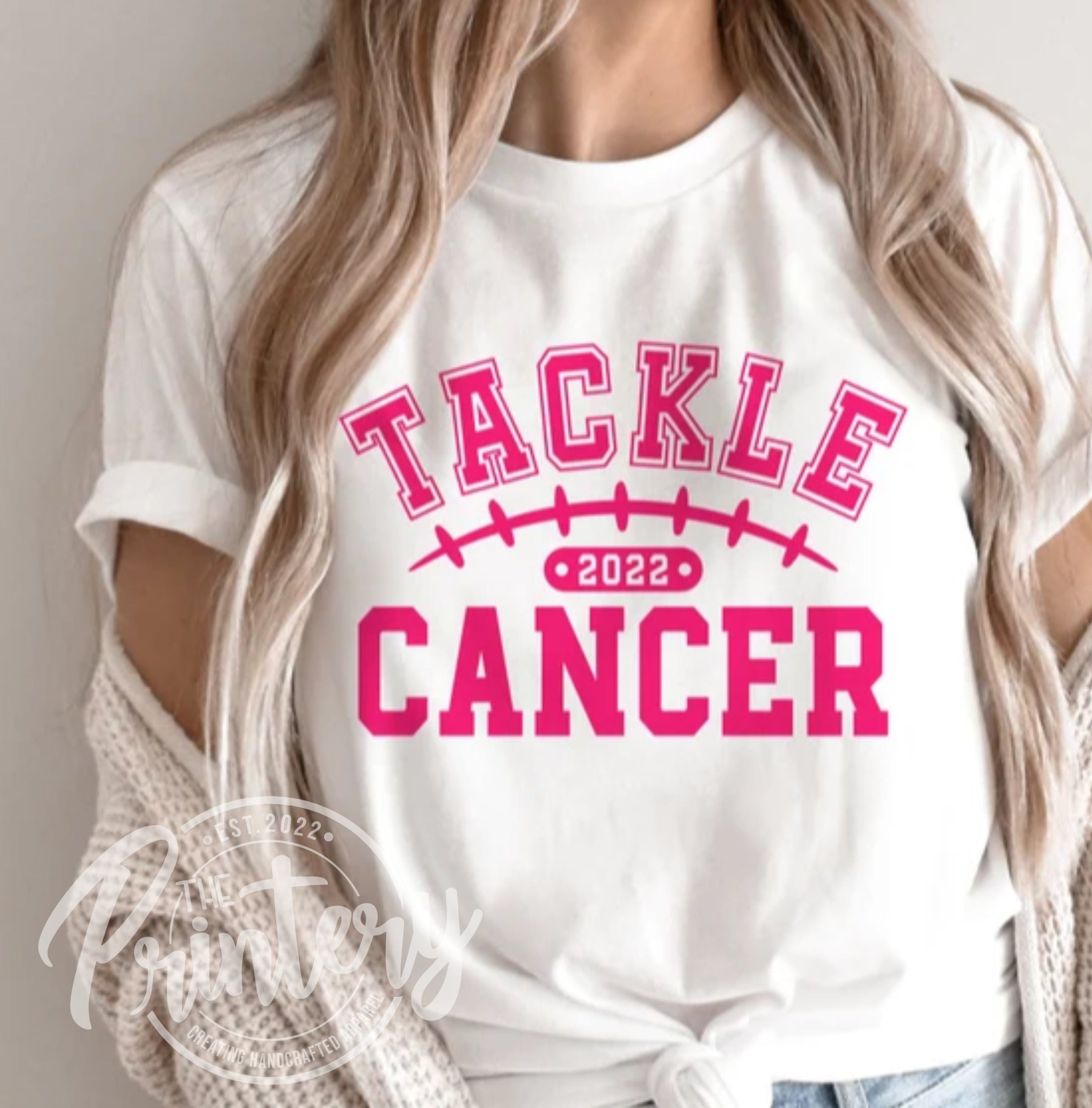 Retro Tackle Cancer