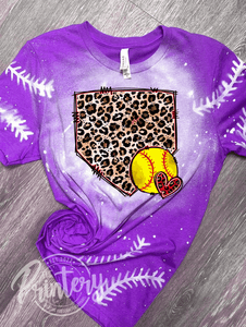 Cheetah Softball Plate
