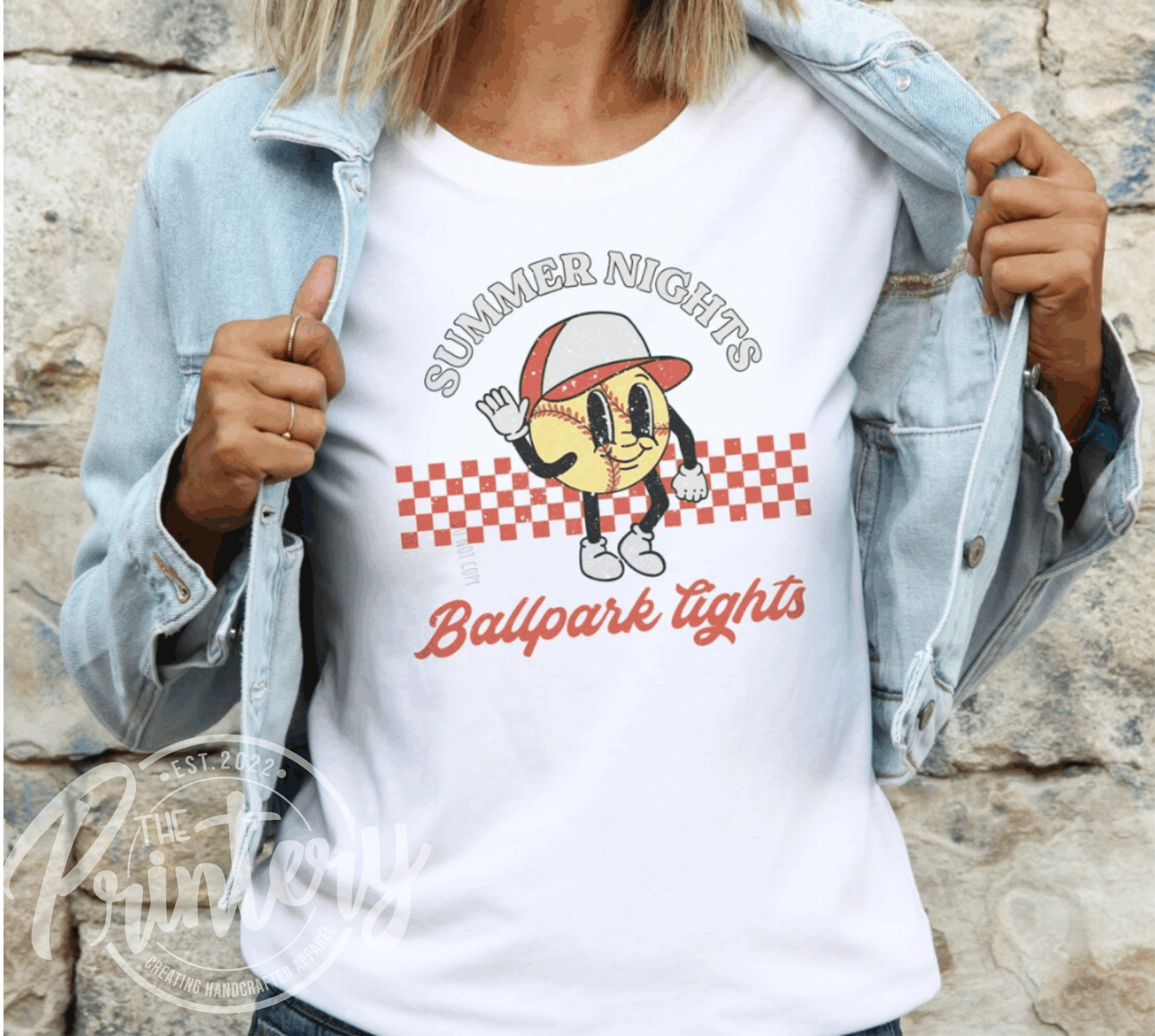 Summer Nights Ballpark Lights Softball