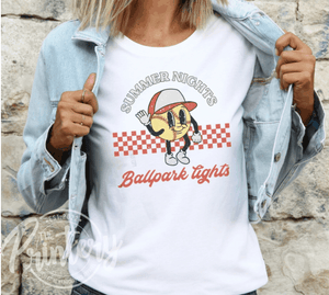 Summer Nights Ballpark Lights Softball